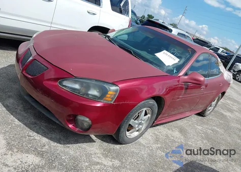 2004 Pontiac Grand Prix Gt2 из США, поврежденный, VIN 2G2WS522741206723
